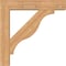 Ekena Millwork Funston Block Smooth Bracket w/ Offset Brace, Western Red Cedar, 7 1/2"W x 38"D x 38"H BKT0806X38X38FST05SWR - alternate 2